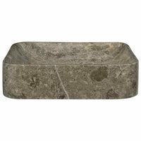 Lavandino Grigio 40x40x10 cm in Marmo