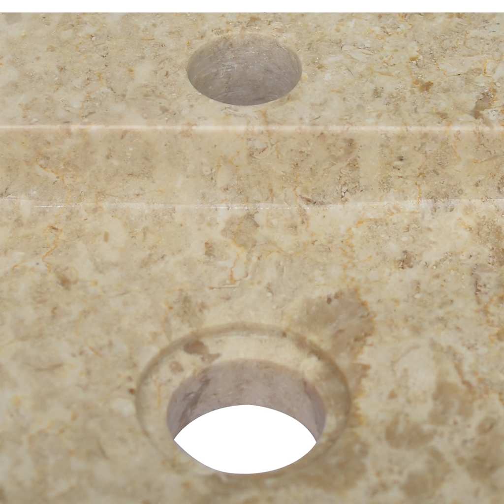 Lavello a Parete Crema 38x24x6,5 cm in Marmo 149186