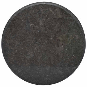 Piano per Tavolo Nero Ø60x2,5 cm in Marmo 149196