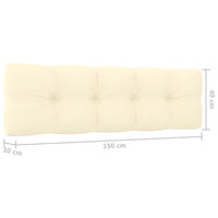 Set Divani da Giardino 3 pz con Cuscini Legno Pino Impregnato 3065776