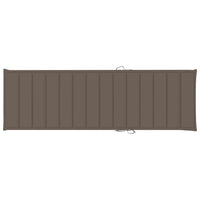 Lettino da Giardino con Tavolino Cuscino Legno Pino Impregnato cod mxl 72096