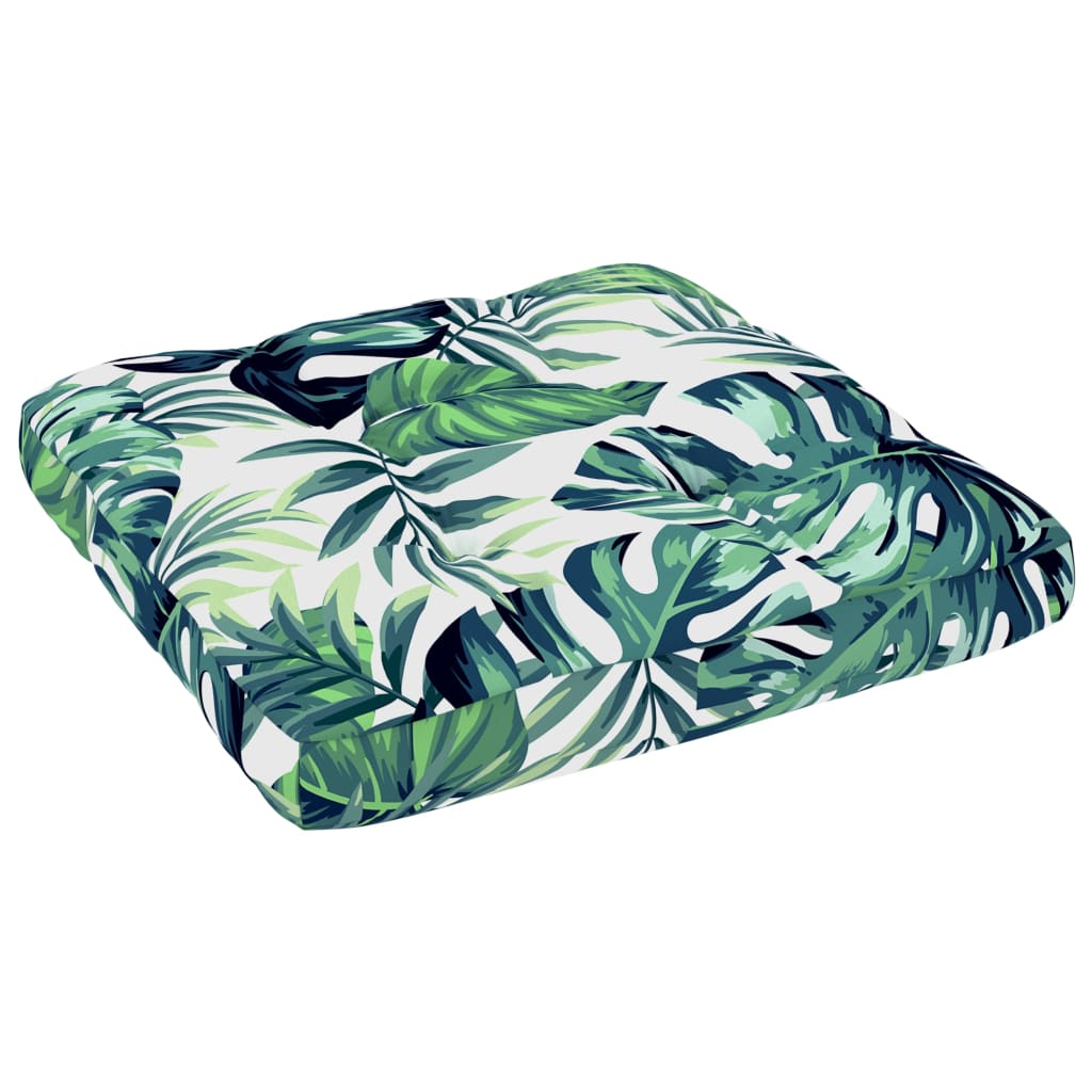 Ottomana da Giardino Pallet in Legno di Pino Impregnato Bianco 3066432