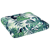 Ottomana da Giardino Pallet in Legno di Pino Impregnato Bianco 3066432