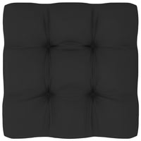 Ottomana da Giardino Pallet in Legno di Pino Impregnato Nero 3066440