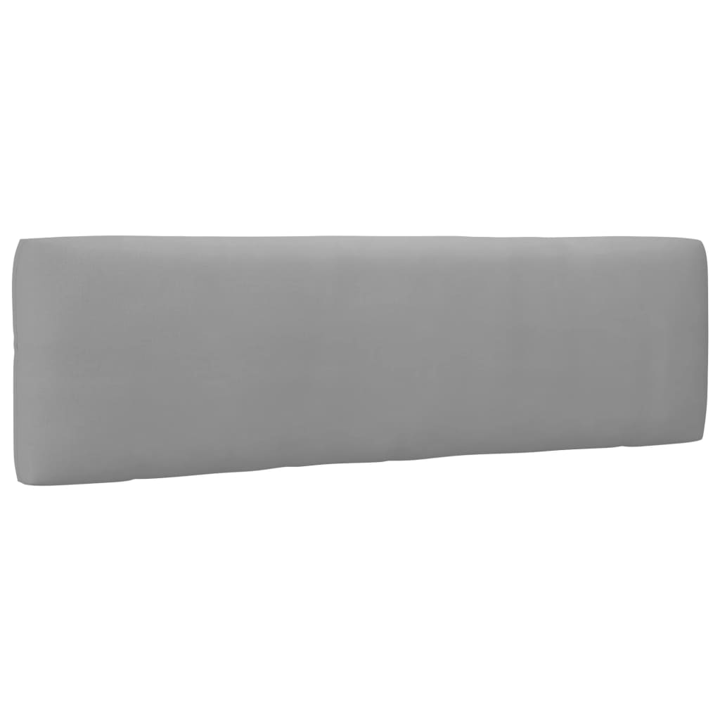 Divano Centrale da Giardino Pallet-Sofa Modulare-Divanetto da esterno Legno Pino Impregnato Grigio 815497