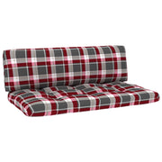 Divano Centrale Giardino su Pallet-Sofa Modulare-Divanetto da esterno Grigio Legno Pino Impregnato