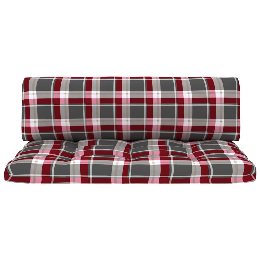Divano Centrale Giardino su Pallet-Sofa Modulare-Divanetto da esterno Grigio Legno Pino Impregnato