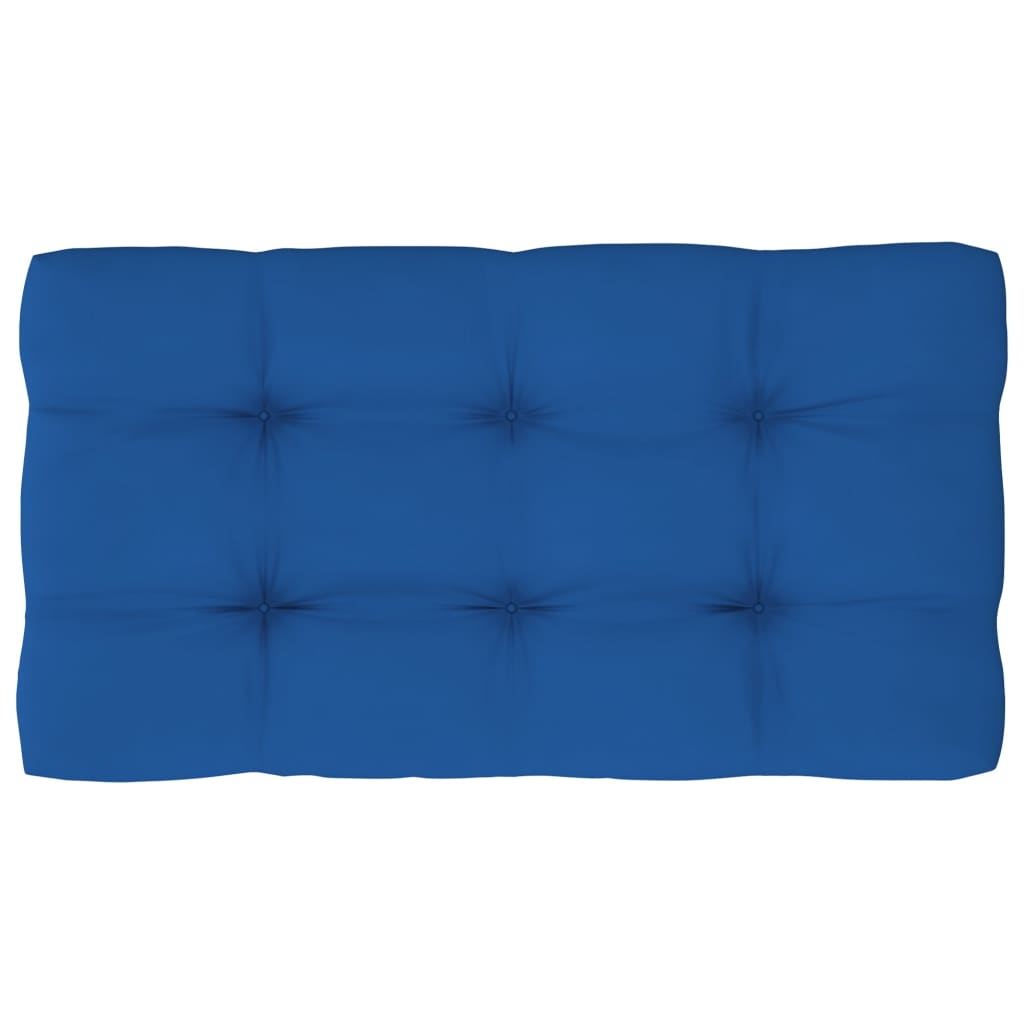 Divano Centrale da Giardino Pallet Legno Pino Impregnato Bianco 3066502