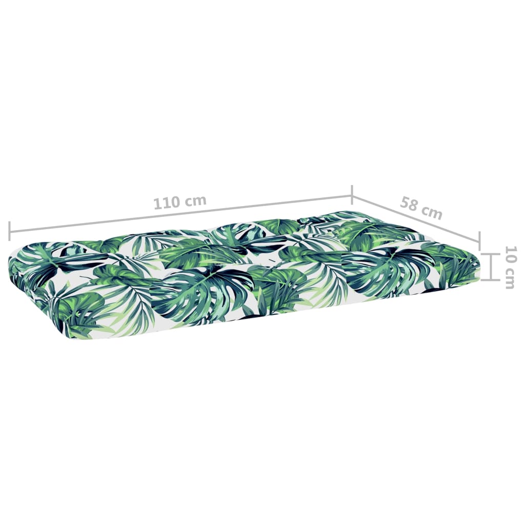 Divano Centrale da Giardino Pallet Legno Pino Impregnato Ambra