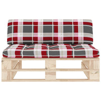 Divano Centrale Giardino su Pallet in Legno di Pino Impregnato 3066541