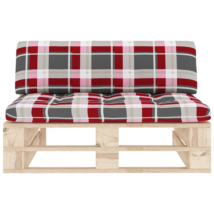 Divano Centrale Giardino su Pallet in Legno di Pino Impregnato 3066541