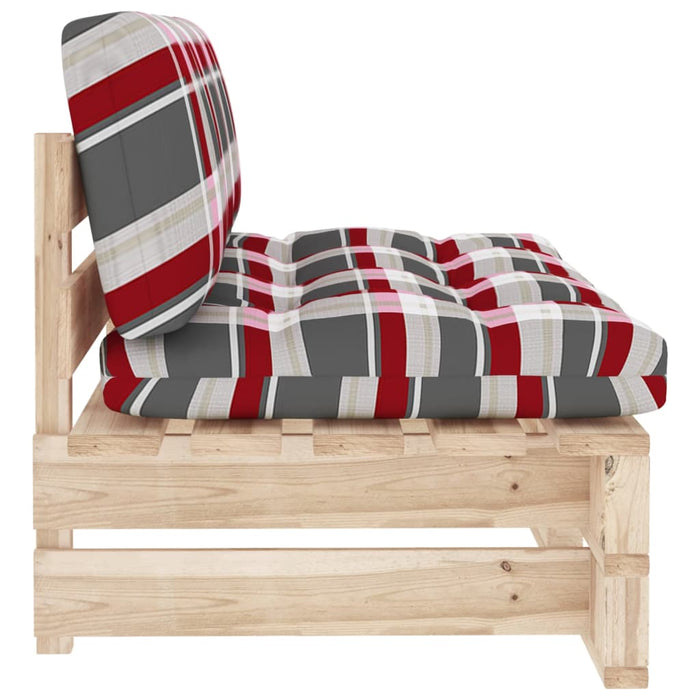 Divano Centrale Giardino su Pallet in Legno di Pino Impregnato 3066541