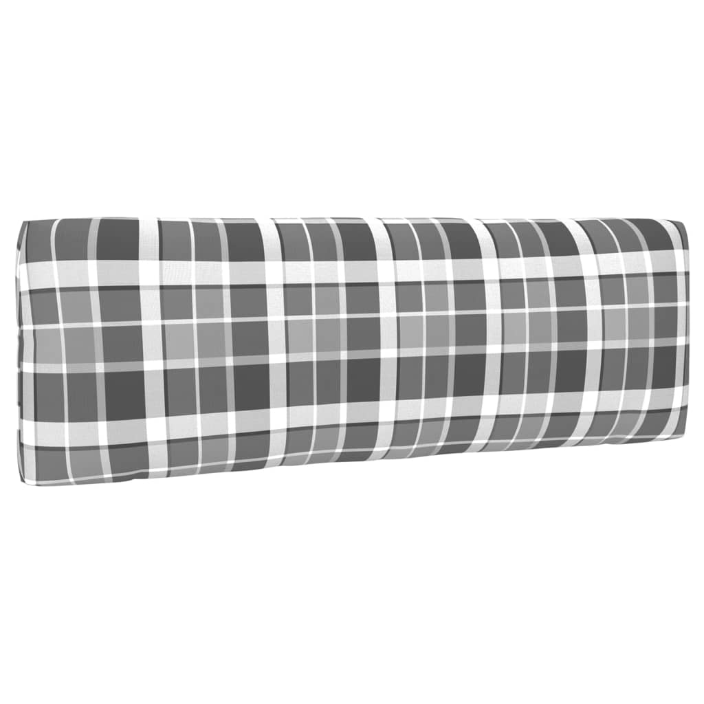 Divano 2 Posti su Pallet con Cuscini Grigio in Pino Impregnato cod mxl 45737