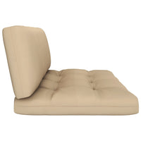 Set di Divani su Pallet 4 pz e Cuscini Neri in Pino Impregnato cod mxl 30649