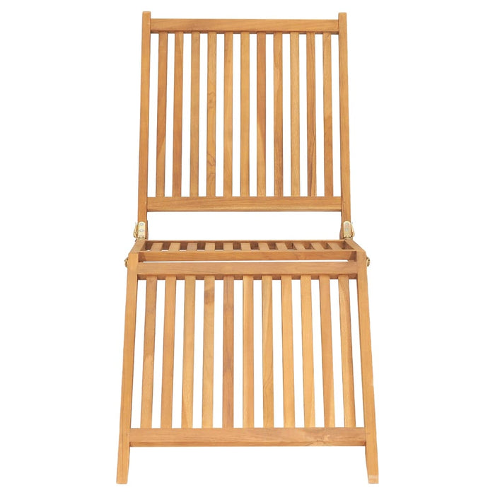 Sdraio sedia a sdraio lettino da giardino per prendere il sole terrazza mobili da esterno in legno massello di teak 02_0012715