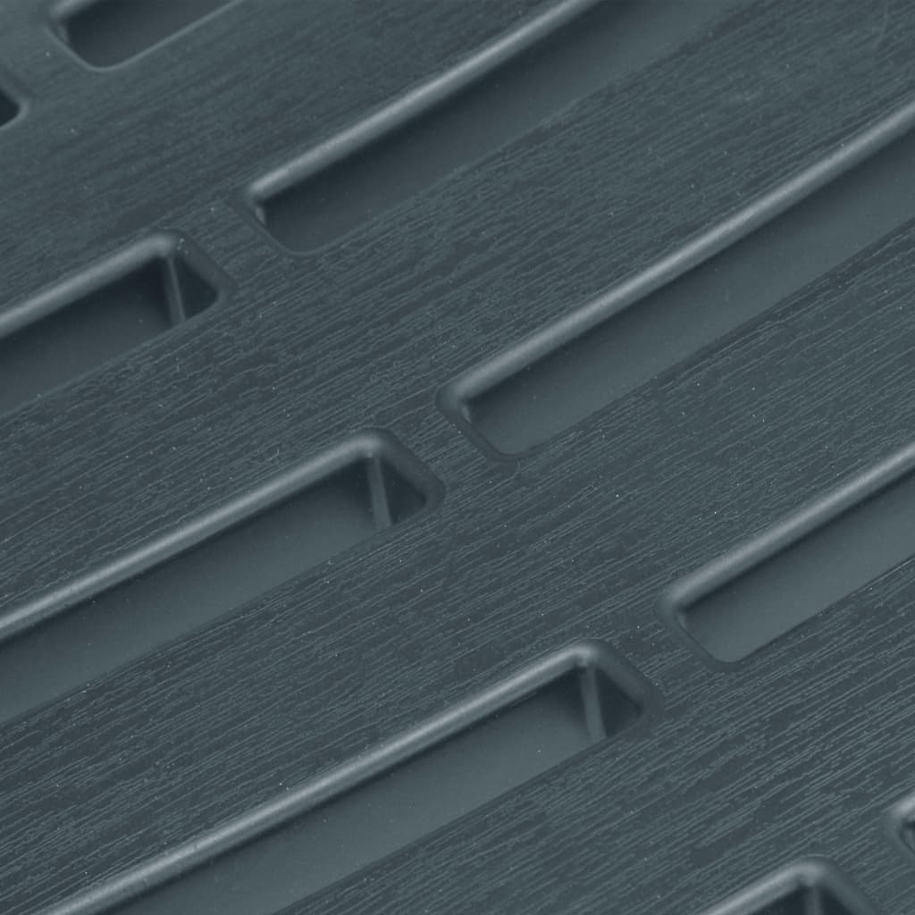 Sedie da Giardino 2pz in Plastica Verde 315837