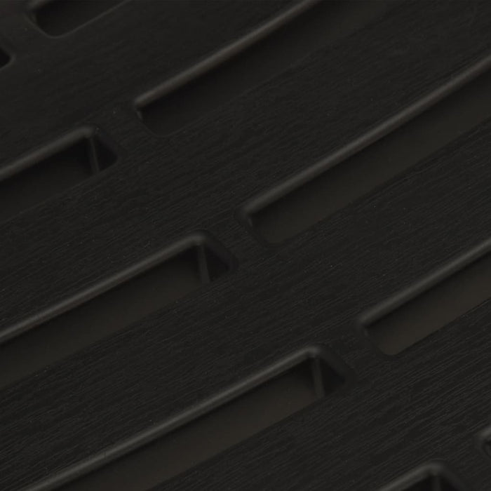 Sedie da Giardino 2pz in Plastica Antracite 315838