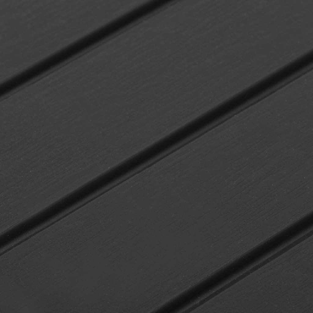 Tavolo da Giardino Grigio 53x53x40 cm in Plastica cod mxl 34462