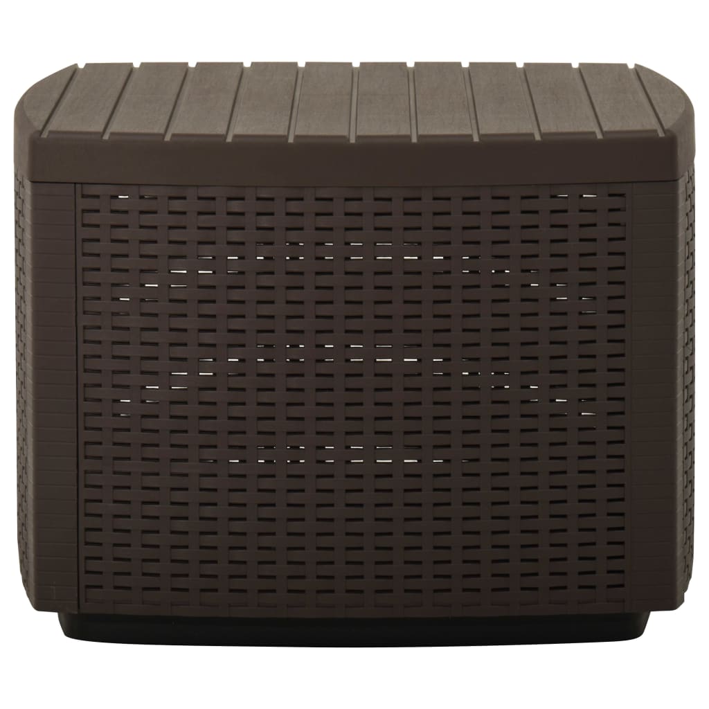 Tavolo da Giardino Mocca 53x53x40 cm in Plastica