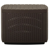 Tavolo da Giardino Mocca 53x53x40 cm in Plastica