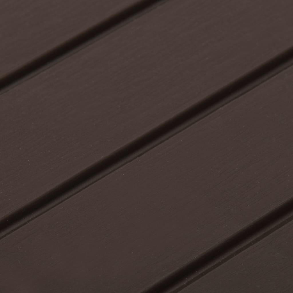 Tavolo da Giardino Mocca 53x53x40 cm in Plastica