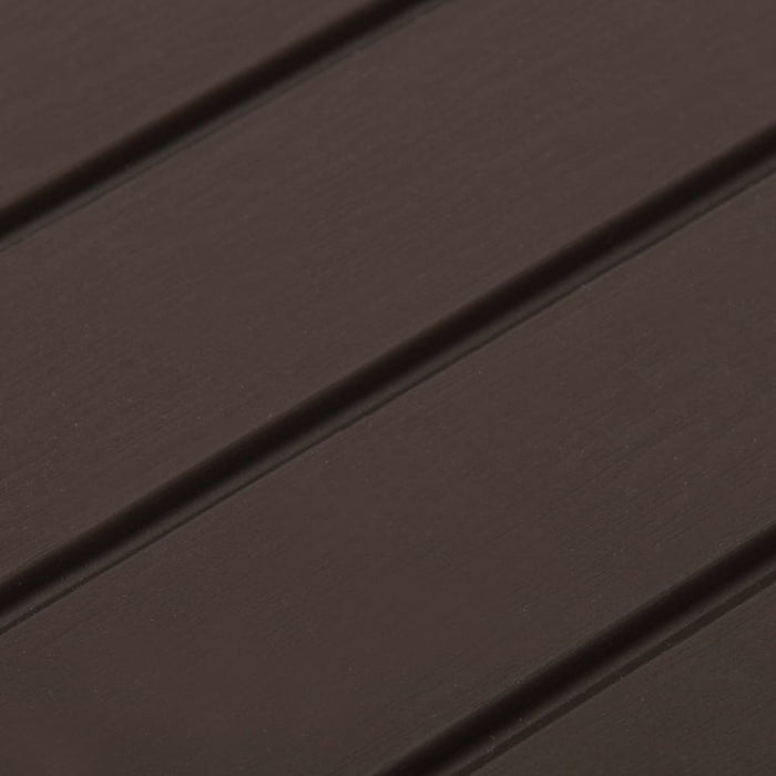 Tavolo da Giardino Mocca 53x53x40 cm in Plastica