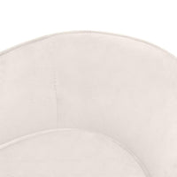 Divano per Cani Crema 69x49x40 cm in Peluche