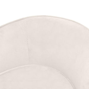 Divano per Cani Crema 69x49x40 cm in Peluche