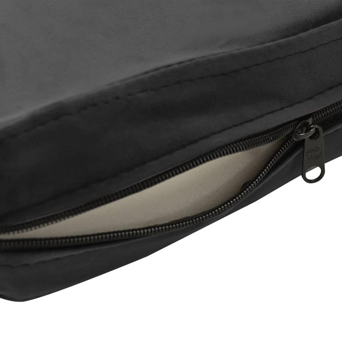 Divano per cani 72 cm in peluche grigio scuro 02_0000170