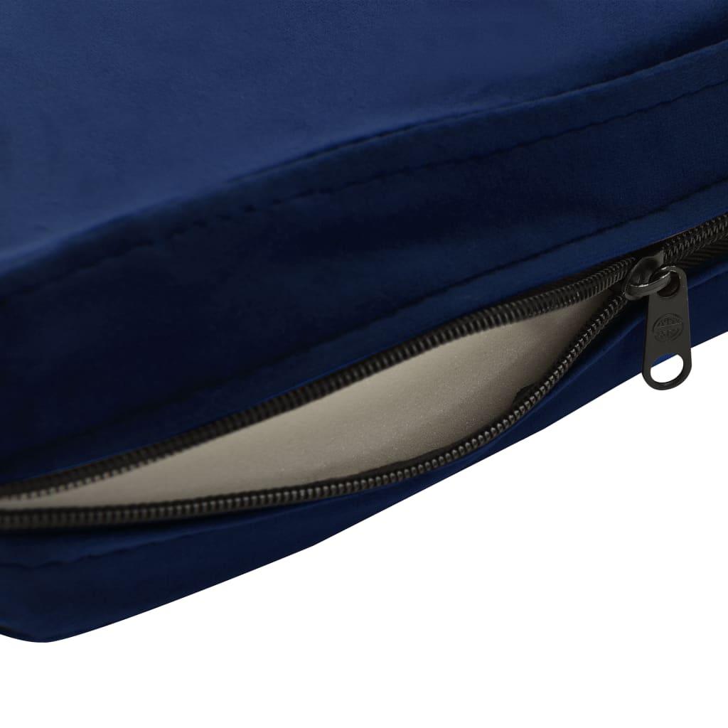 Divano per cani 72 cm peluche blu 02_0000107