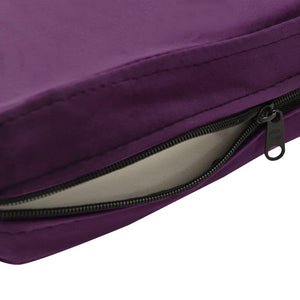 Divano per cani 72 cm peluche bordeaux 02_0000121