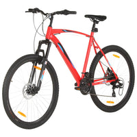 Mountain Bike 21 Speed 29" Ruote 53 cm Rosso 3067211