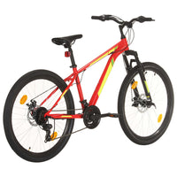 Mountain Bike 21 Speed 27,5" Ruote 38 cm Rosso 3067216