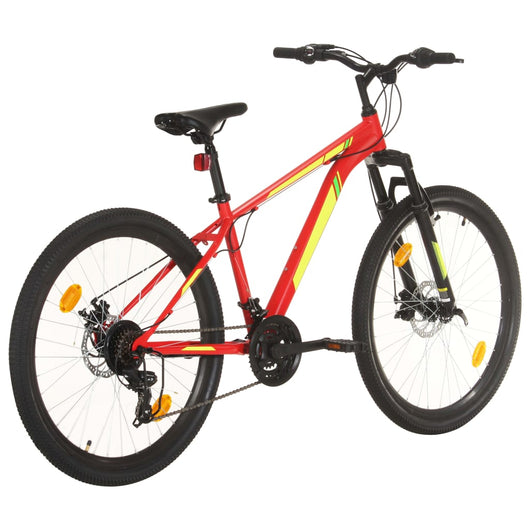 Mountain Bike 21 Speed 27,5" Ruote 38 cm Rosso 3067216