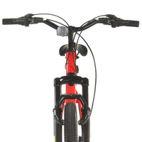Mountain Bike 21 Speed 27,5" Ruote 38 cm Rosso cod mxl 57673