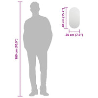 Specchio-Specchio Decorativo 40x20 cm in Vetro