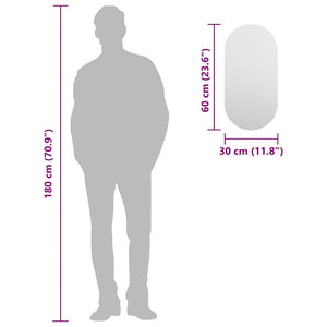 Specchio 60x30 cm in Vetro 326082