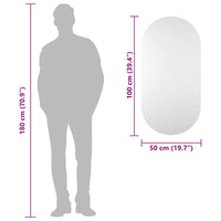 Specchio 100x50 cm in Vetro