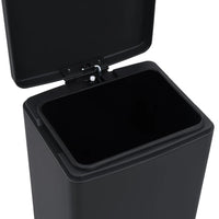 Pattumiera a pedale antimpronta 30 litri inox nero 02_0006099