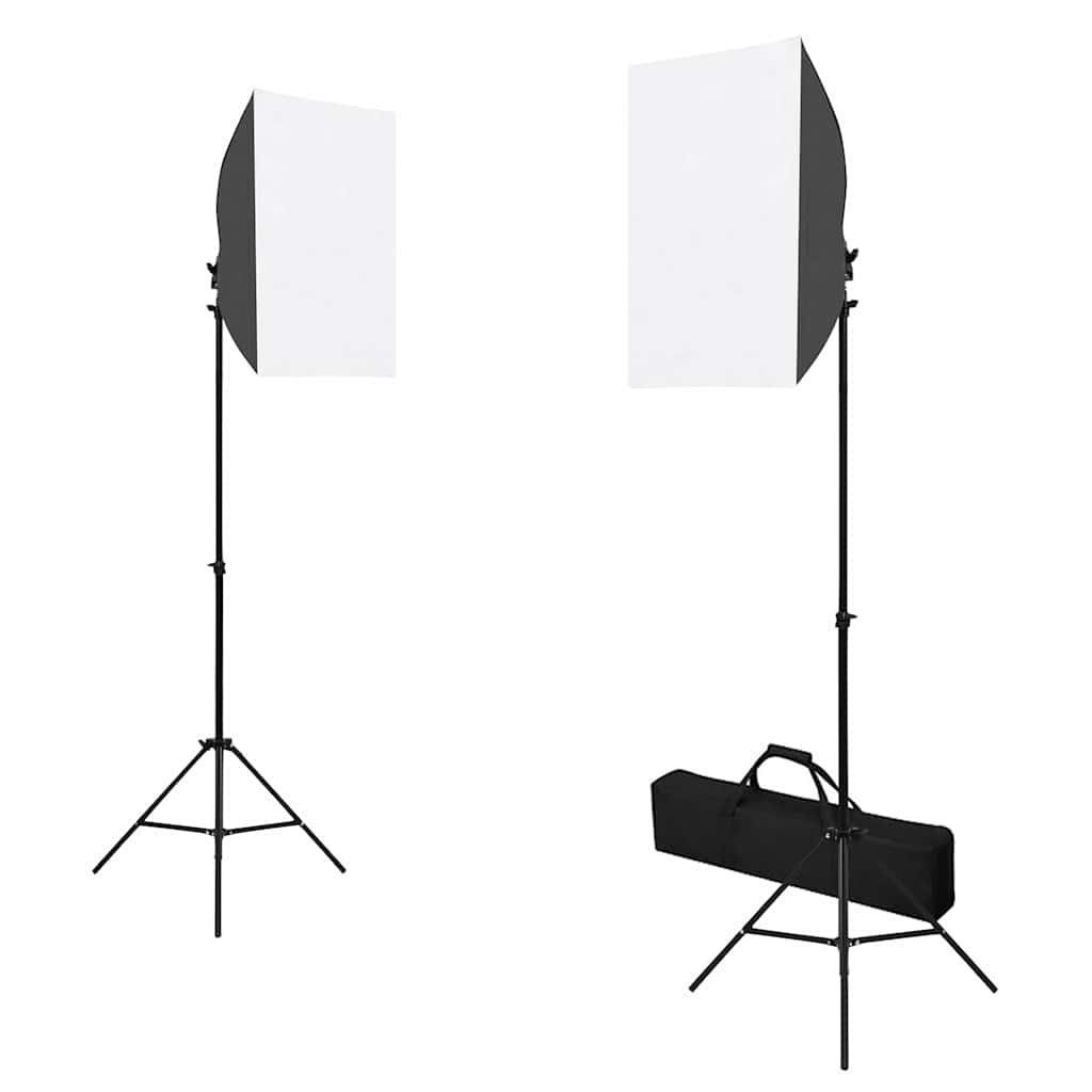 Kit per Studio Fotografico con Set Luci, Fondale e Riflettorecod mxl 96605