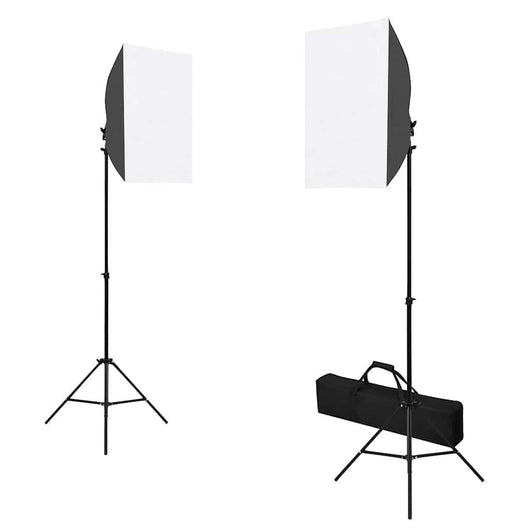 Kit per Studio Fotografico con Set Luci, Fondale e Riflettorecod mxl 96605
