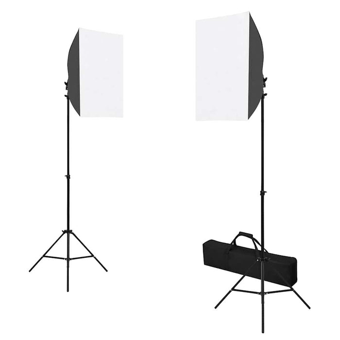 Kit per Studio Fotografico con Set Luci, Fondale e Riflettorecod mxl 96605