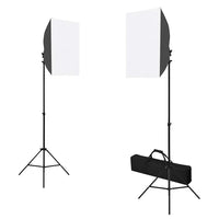Kit per Studio Fotografico con Set Luci, Fondale e Riflettore 3067051
