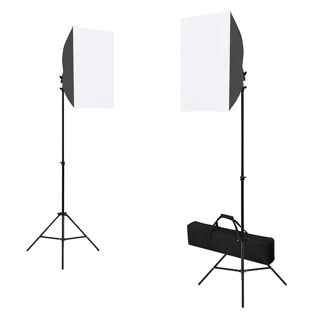Kit per Studio Fotografico con Set Luci, Fondale e Riflettorecod mxl 72613