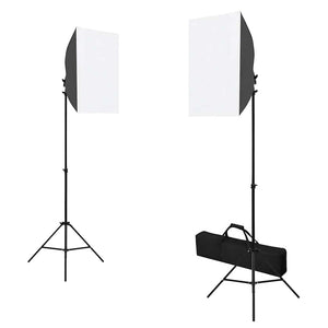 Kit per Studio Fotografico con Set Luci, Fondale e Riflettorecod mxl 72613