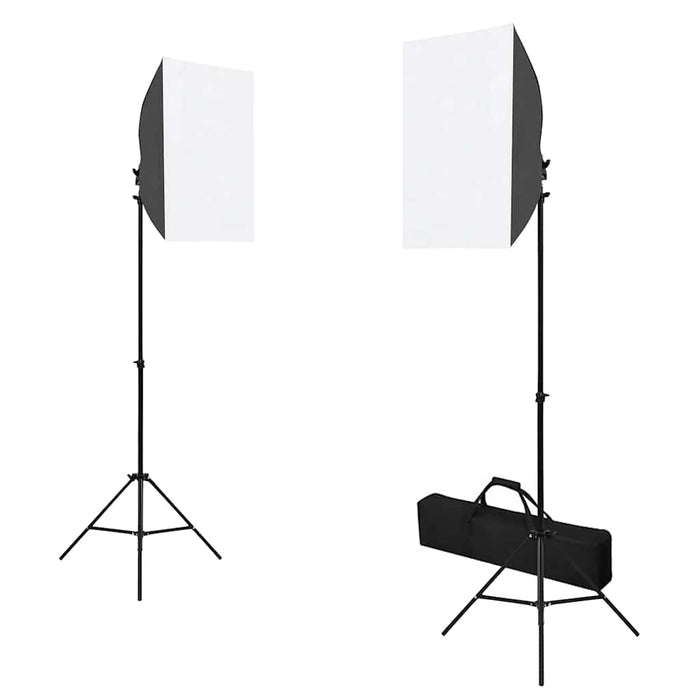 Kit per Studio Fotografico con Set Luci, Fondale e Riflettorecod mxl 72613