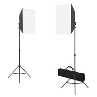 Kit per Studio Fotografico con Set Luci, Fondale e Riflettore 3067052