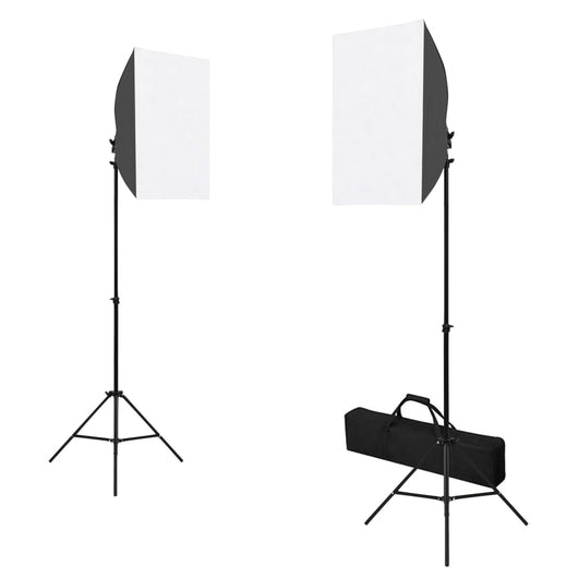 Kit per Studio Fotografico con Set Luci, Fondale e Riflettorecod mxl 120540