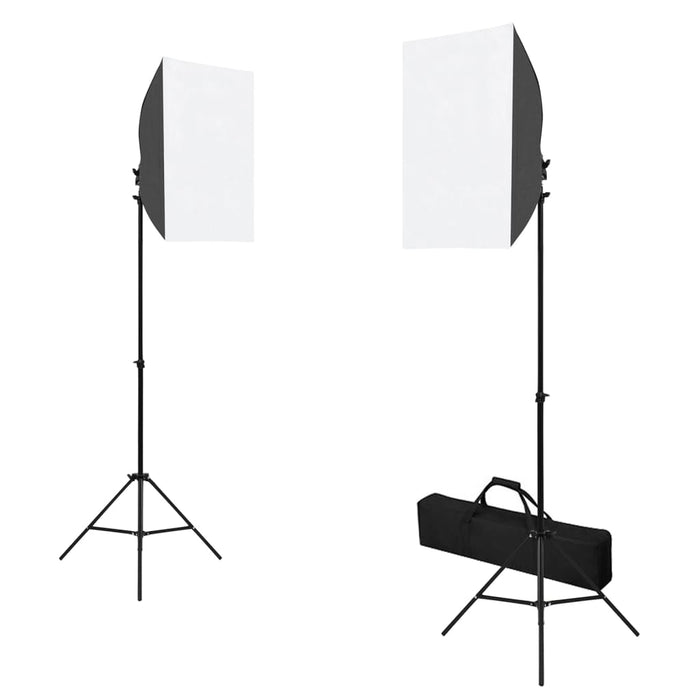 Kit per Studio Fotografico con Set Luci, Fondale e Riflettore 3067056