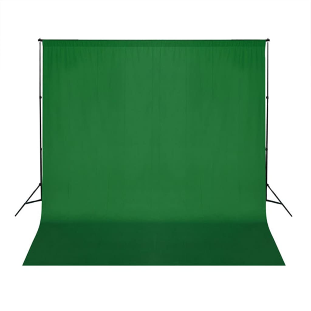 Kit professionale per studio fotografico con lampade per fondale e riflettore verde 02_0001453